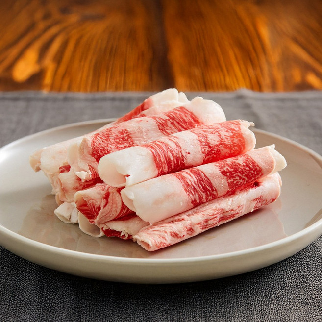 [마장동한우] 투뿔 한우 1++ 등급 차돌박이 500g 1개