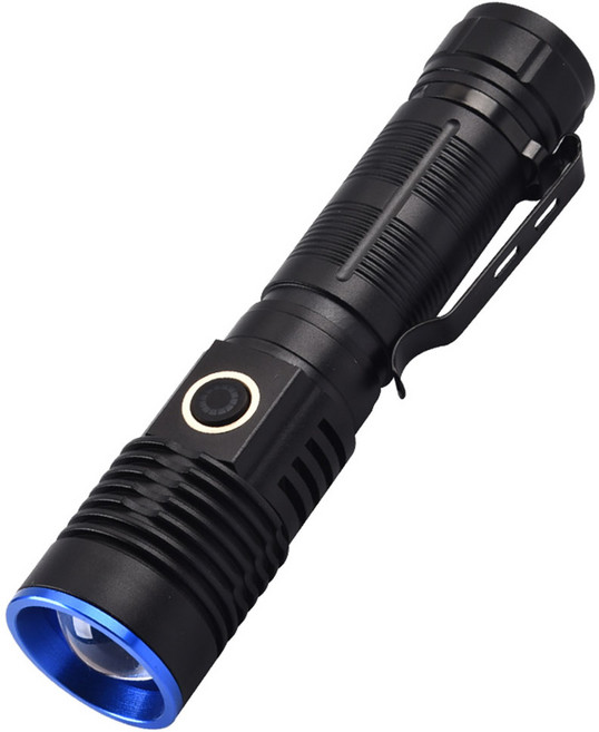 매그넘 Z01 1600루멘 800m 고성능 레이저 후레쉬 줌랜턴 손전등 해루질 써치라이트 자석 마그네틱 탑재, 1세트, B세트(본체+배터리 3500mAh)