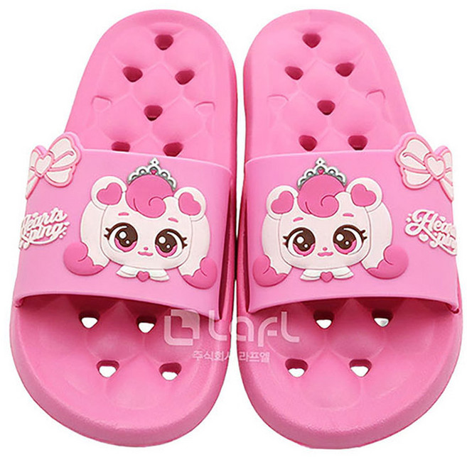 아동 욕실화 200mm 캐치티니핑 화장실 베란다 입체 슬리퍼 프린세스 여아 캐릭터