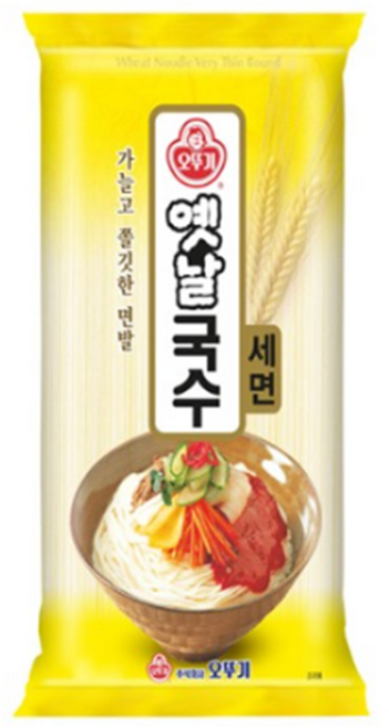 오뚜기옛날 국수 세면, 500g, 3개