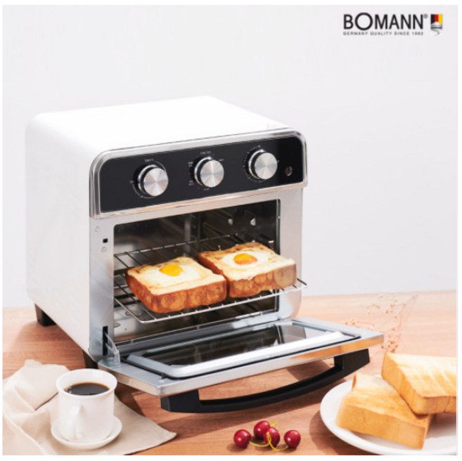 강력추천 보만 스테인레스 에어프라이어 오븐/15L/토스터기능/세척편리/조리기기