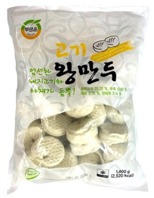 푸르온 고기왕만두, 1.4kg, 1개
