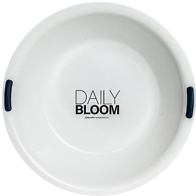 데일리블룸 대야 화장실 목욕 세숫대야 세수 목욕탕, 중, 1개