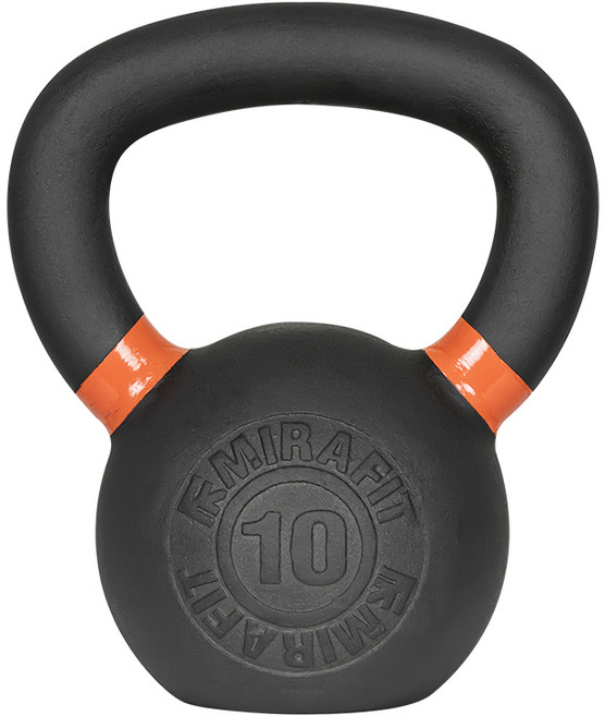 미라핏(MiraFit) 케틀벨, 10kg, 1개, 블랙