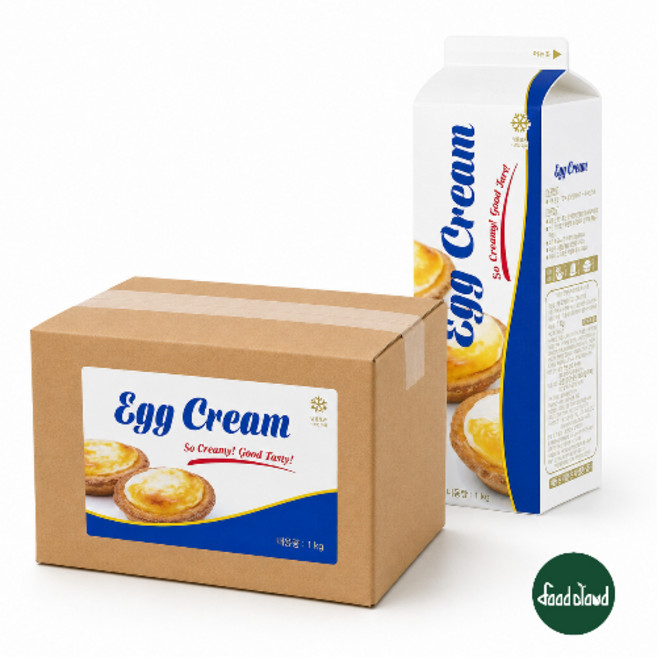 에그크림 [에그타르트베이스], 12개, 1kg