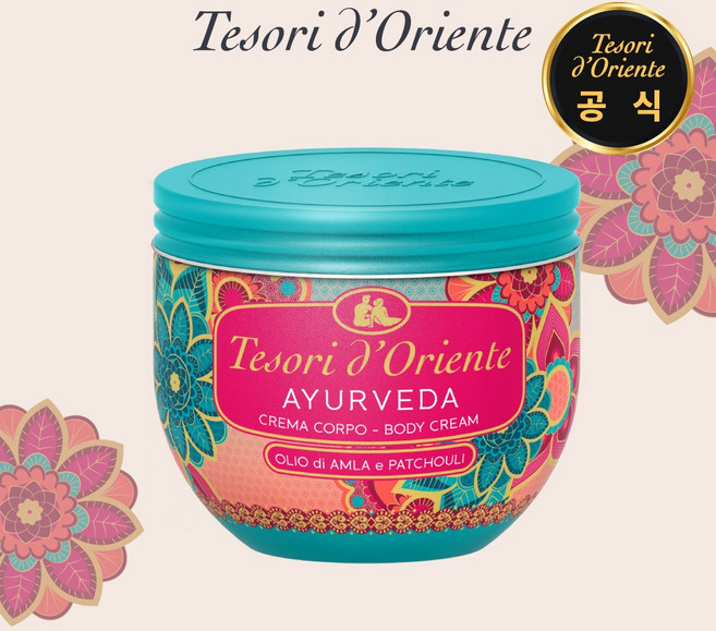 테소리도리엔테 바디크림 (아유르베다), 300ml, 1개