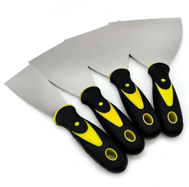 아이베란다 스크래퍼 헤라 바닥 끌칼 스티커 벽지 제거, 1개, 스테인레스