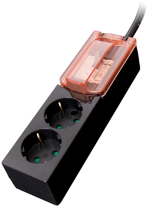 국산 고용량 멀티탭 2구 3m 과부하 차단 접지 안전 히터 에어컨 냉장고 블랙 콘센트, 1개