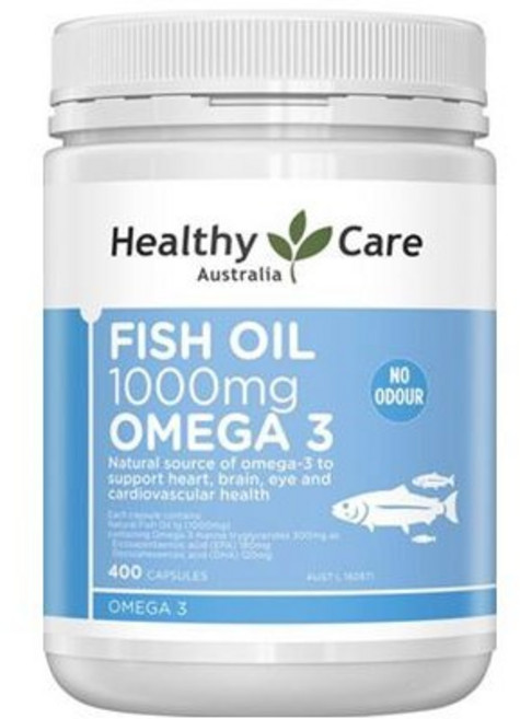 헬스케어 호주 명품 오메가3 피쉬 오일 1000mg 400정 로켓직송, 1개