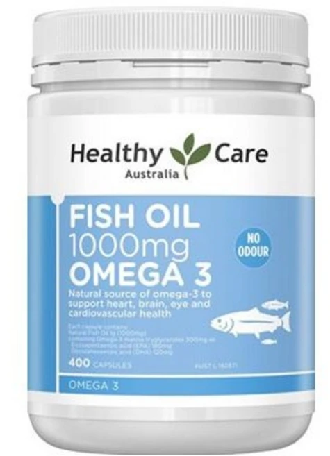헬스케어 호주 명품 오메가3 피쉬 오일 1000mg 400정 로켓직송, 1개 - 쿠팡
