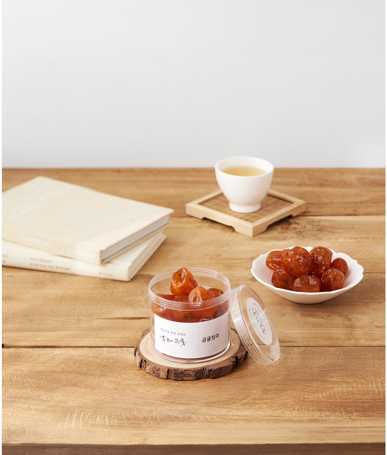 눈속에피는꽃 한식디저트 금귤정과(통귤정과), 1개, 100g
