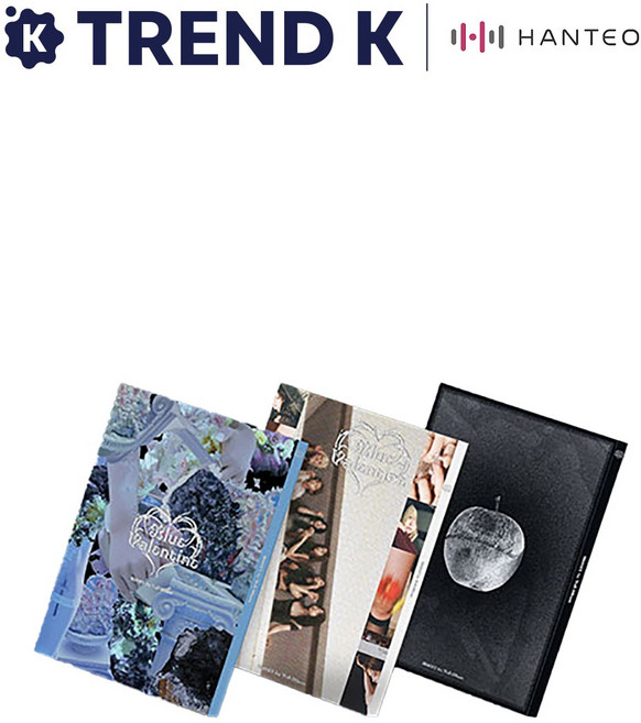 [Trend K 탑로더 증정] 엔믹스 정규 1집앨범 Blue Valentine 일반반, Valentine Ver(화이트)