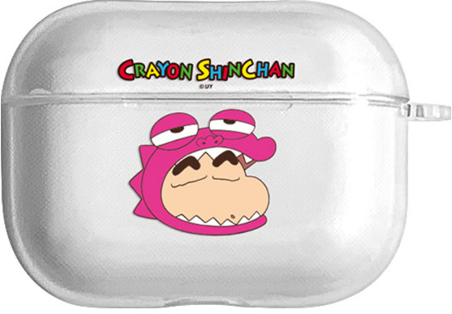 코쿼드 짱구 에어팟프로2세대 투명젤리 케이스_초코비, 초코비 짱구, 짱구 에어팟프로2세대 투명젤리 케이스_초코비 짱구