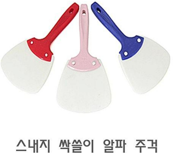 스내지 국산 싹쓸이 알파 주걱 긁힘없이 깨끗하게 긁는 알뜰주걱, 1개