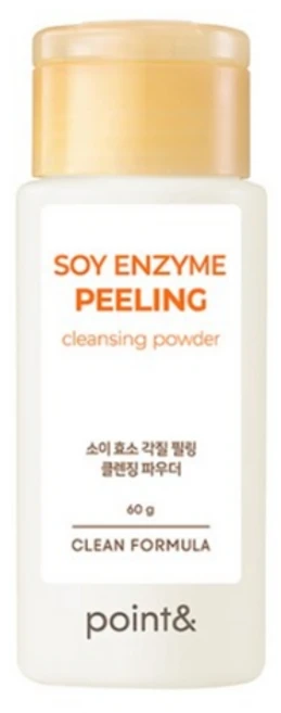 [비건뷰티] 포인트앤 소이 효소 각질 필링 클렌징 파우더, 60g, 1개 - 쿠팡