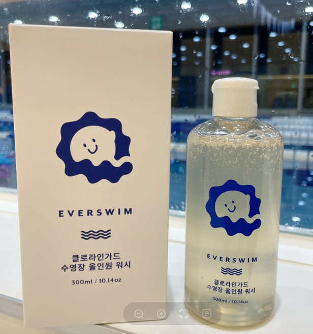 애프터스윔 에버스윔 3in1 클로라인가드 수영장 올인원 워시, 300ml, 2개
