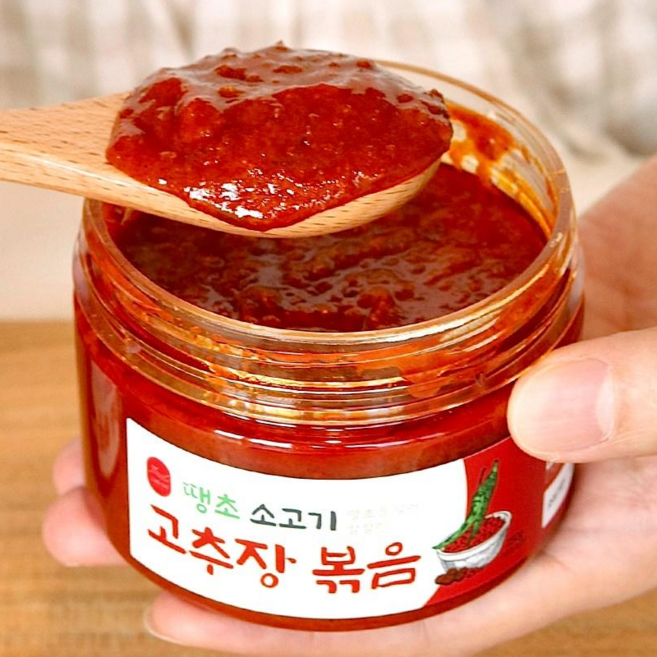 고레시피 땡초 소고기 볶음 고추장, 4개, 250g