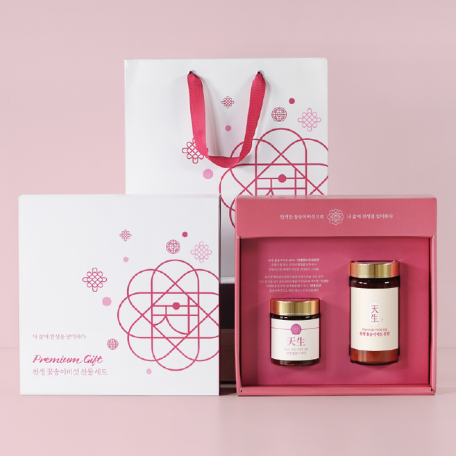 천생 꽃송이버섯 분말 선물세트 (100g x 2ea), 분말+환 선물세트 100g x 2ea, 2개, 100g