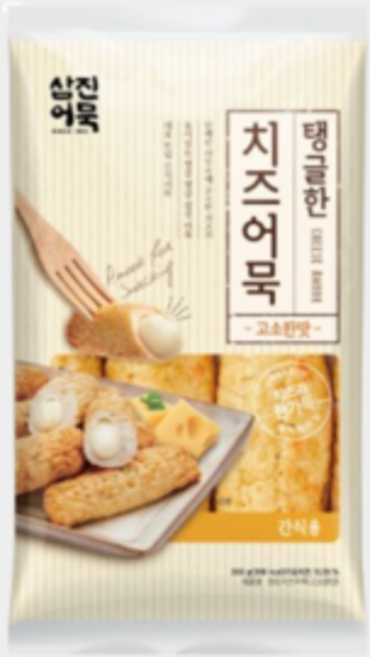 삼진어묵 탱글한 치즈어묵 고소한맛 300g 캠핑간식 이자카야 겨울간식, 1