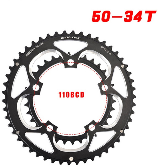 자전거체인링 로드자전거 MTB 110BCD 자전거크랭크