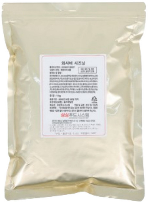 상상시즈닝 와사비 시즈닝, 1kg, 5개