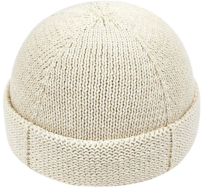 핀턱 지사 와치캡 여름 남성 여성 레옹 비니 하드 숏 모자