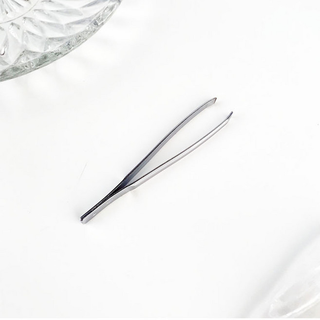 쓰리세븐 777 실버 쪽집게, 2개, 실버쪽집게