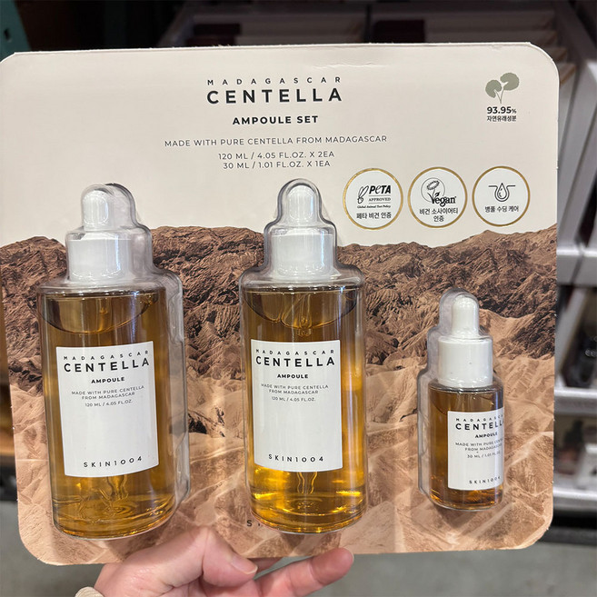 스킨1004 마다가스카르 센텔라 앰플 120ml + 120ml + 30ml 세트, 2개