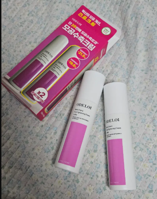 ( 본품 1 + 1 ) 오드로이 블랙체리 모공수축크림 로프디 100 ml 더블기획, 200ml, 1개