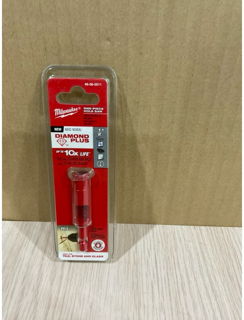 Milwaukee Diamond Plus 一體式鑽孔鋸 磁磚、石材、玻璃適用 強化壽命, 1個