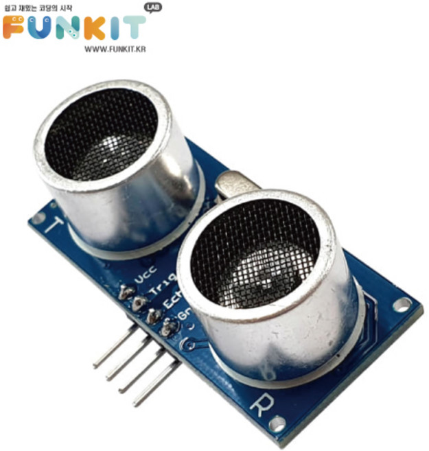 M038 초음파센서 HC-SR04/길이센서/아두이노/AVR, 1개