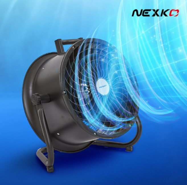넥스코 공업용 선풍기 산업용 업소용 대형 써큘레이터 앉은뱅이 36cm, NF-W2434FB