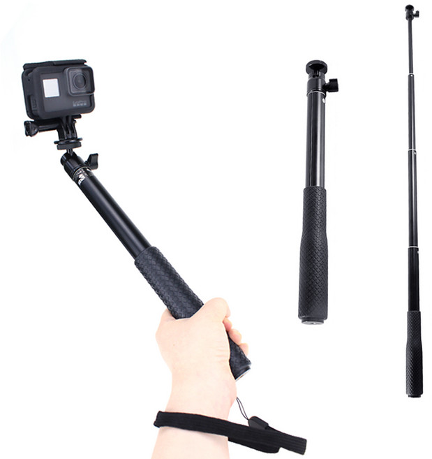 액션캠 볼헤드 셀카봉 모노포드 오즈모 소니 고프로 호환 액세서리, 1개