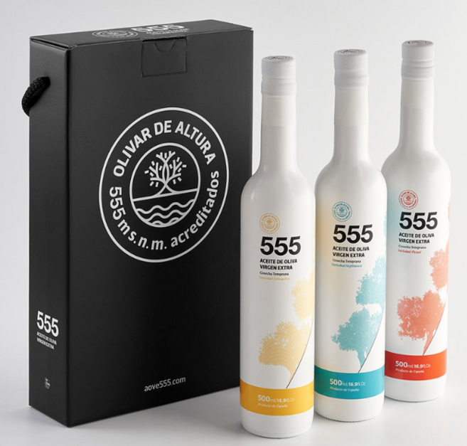 555 호지블랑카 + 아르베키나 + 피쿠알 엑스트라 버진 올리브 오일 500ml x 3종세트
