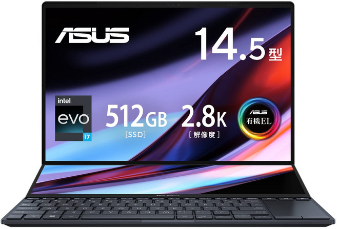 ASUS Zenbook Pro 14 Duo UX8402ZA EL Core i7-12700H 16GB SSD 512GB Iris Xe 노트북 (14.5형 유기