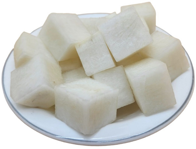 깍두기김치용 아삭아삭 무절임 가로세로 2.5cm 큐브형 당일생산 신선 밑반찬, 1개, 10kg