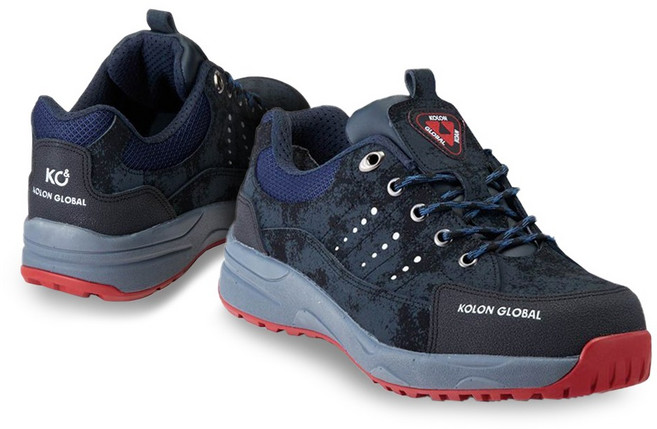 코오롱글로벌 KG-430 4인치 기름 논슬립 경량 공용 발편한 가벼운 미끄럼방지 안전화