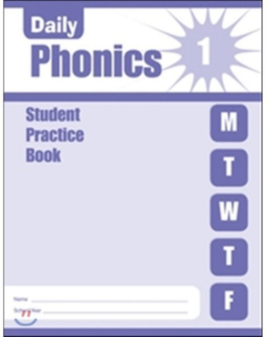 Daily Phonics Grade 1 : Student Practice Book, Evan-Moor Educational Publi...