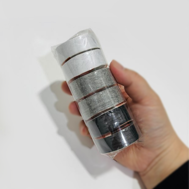 6개 발목양말 여행 출장 간병 캠핑 간편 일회용 무지 모란디 세트