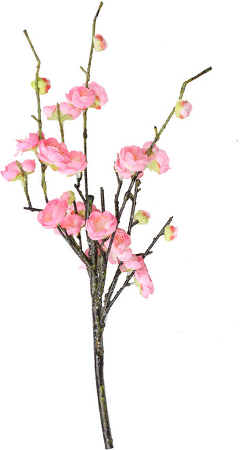 인테리어 조화꽃 조화장식, 08 매화꽃 (분홍) 50cm, 1개