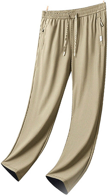 【高品質 超彈力】男生涼感透氣速乾工作褲