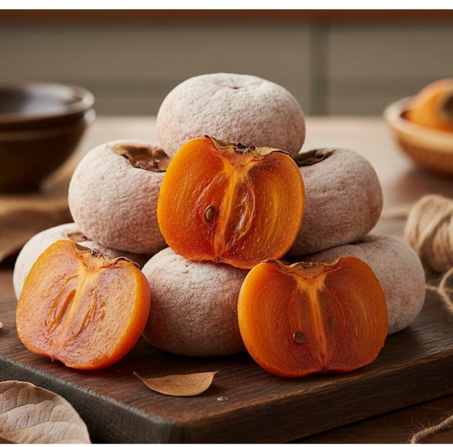 실속 달콤 반건시 곶감 (부모님 간식으로 좋아요), 1박스, 500g