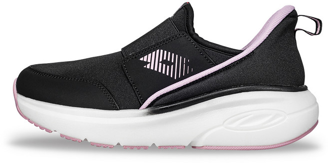 LOTTO 女款 Easy wear 易即穿健走鞋 黑/玫粉 LT6AWR5160 舒適輕量透氣