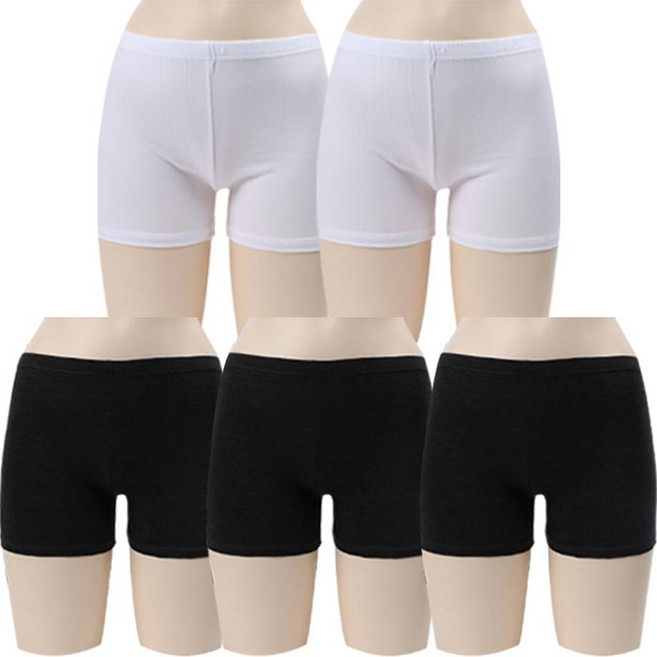 예스플러스_국산 순면 2부 속바지 5매