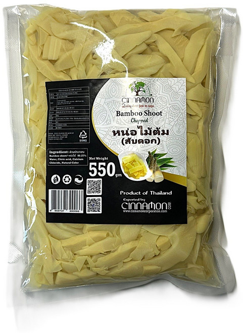 태국 채썬죽순 죽순채 밤부 옐로우 초피드 / Thai Bamboo Shoot Chopped, 1개