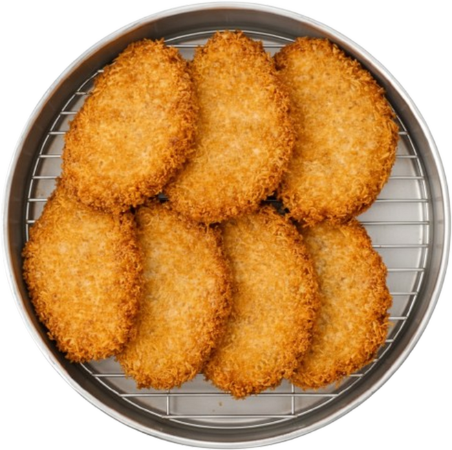 에어프라이어용 등심 돈까스 (국내산돈육) 두께 2cm, 7개, 150g