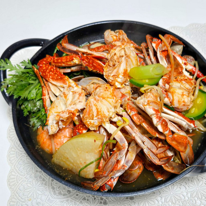 끓이기만 하면되는 국내산 꽃게탕밀키트 소스증정, 1개, 800g