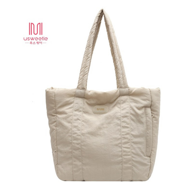 유스윗디 Usweetie 패딩크로스백 경량 구름백 토트백 네모