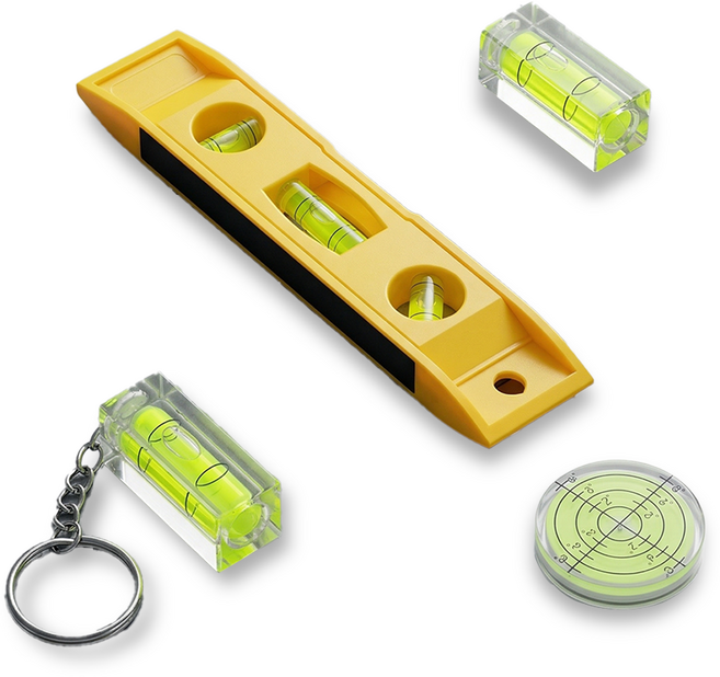 올리스트 수평계 미니수평기 세트, 1세트