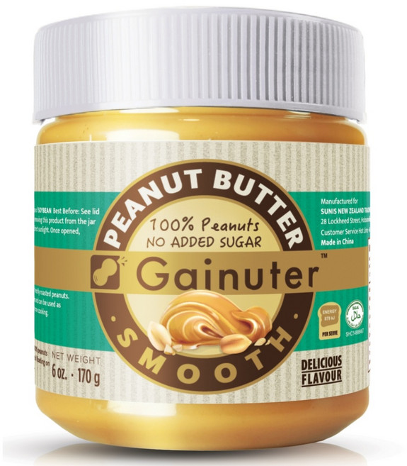 제이넛터 무가당 100% 땅콩버터 스무스, 1개, 170g
